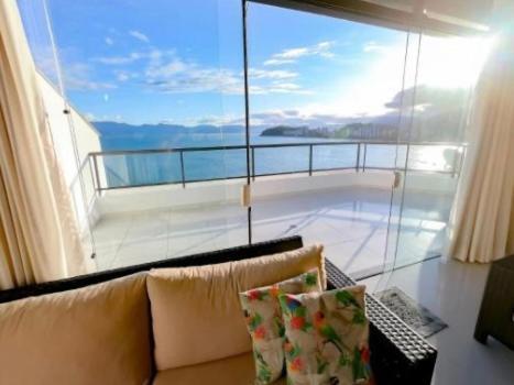 Linda Cobertura Duplex, Pe Na Areia,Vista Linda. Apartment Карагуататуба Екстериор снимка