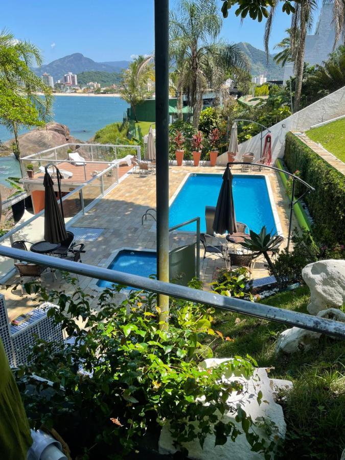 Linda Cobertura Duplex, Pe Na Areia,Vista Linda. Apartment Карагуататуба Екстериор снимка