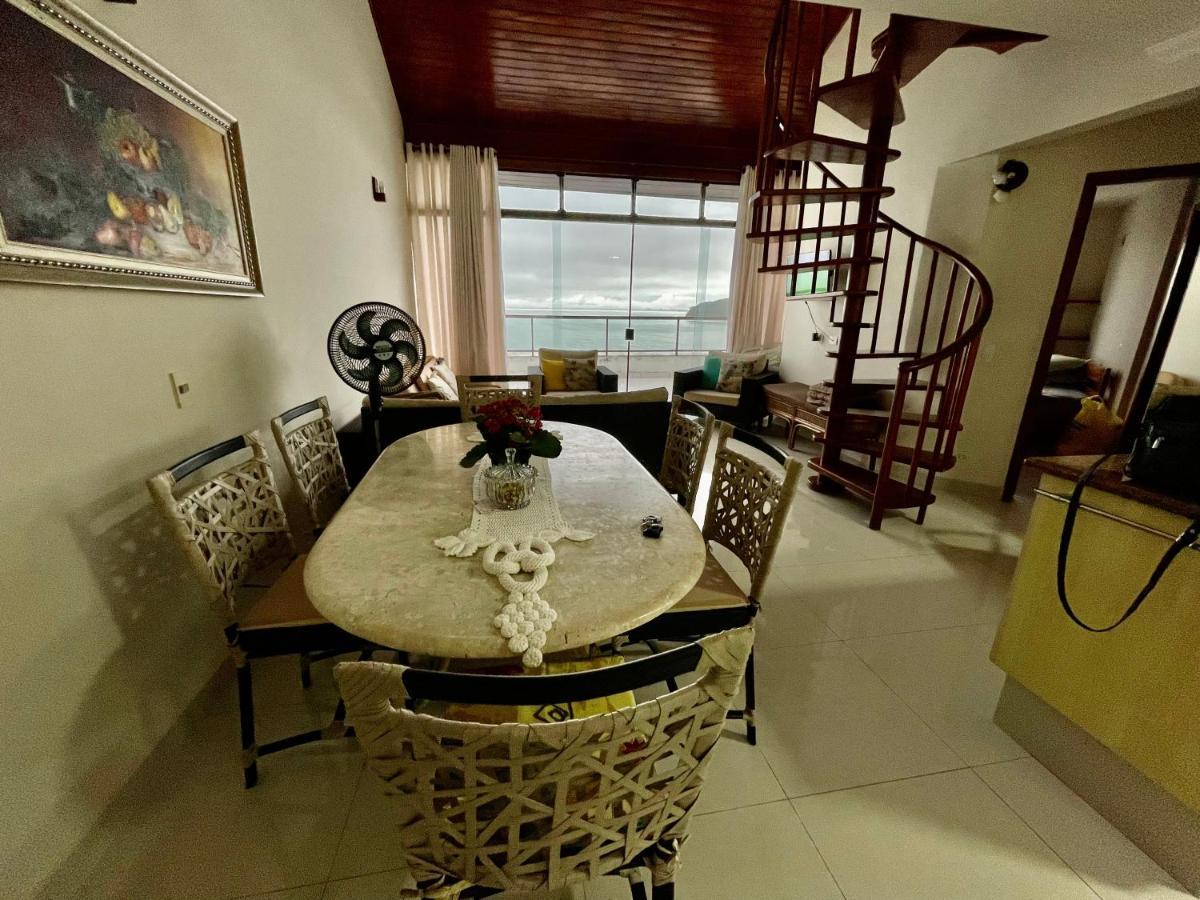 Linda Cobertura Duplex, Pe Na Areia,Vista Linda. Apartment Карагуататуба Екстериор снимка
