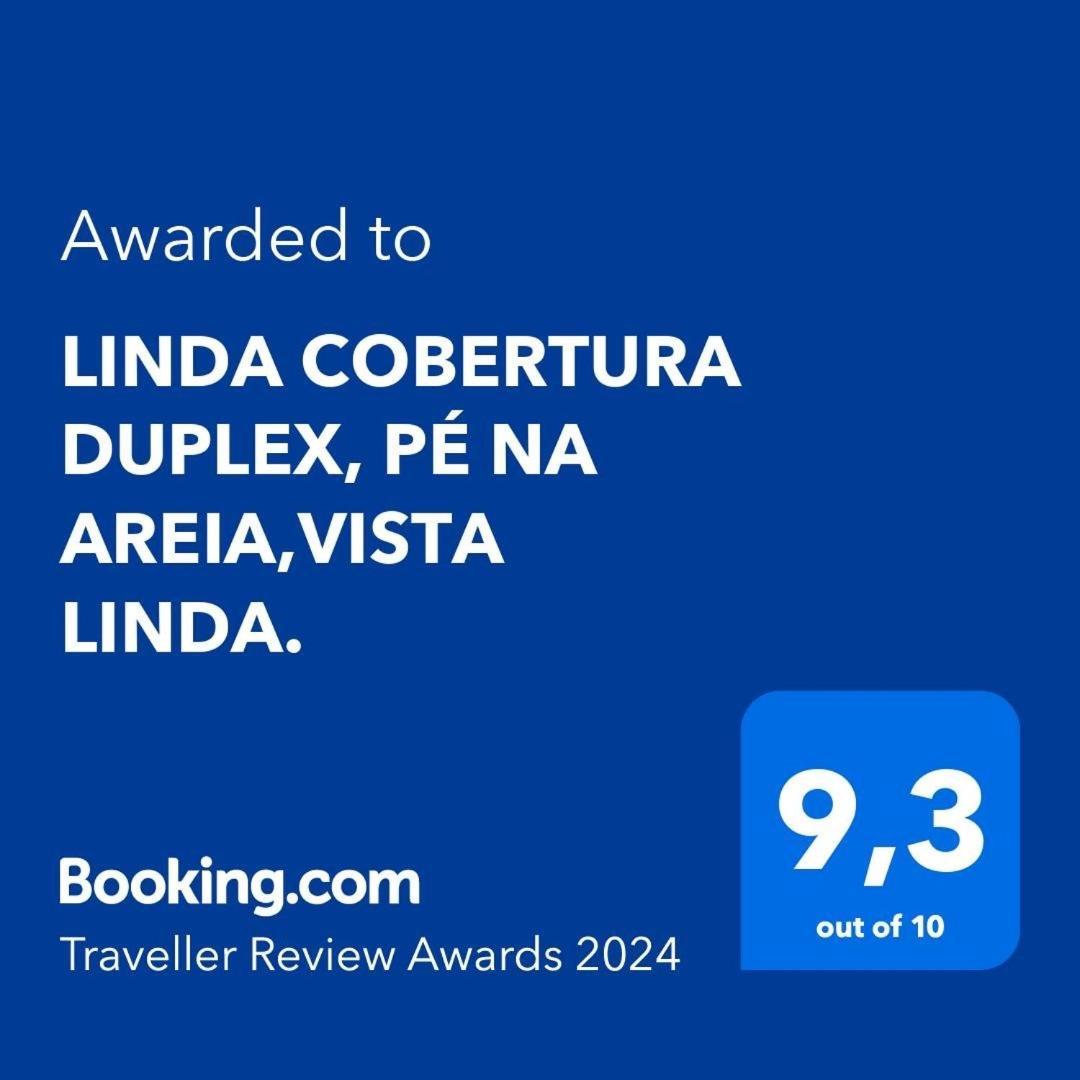 Linda Cobertura Duplex, Pe Na Areia,Vista Linda. Apartment Карагуататуба Екстериор снимка