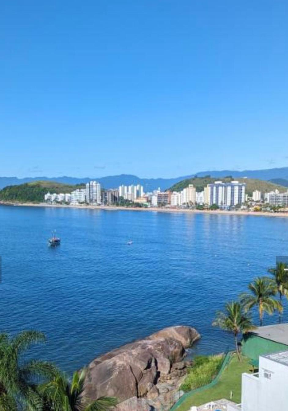 Linda Cobertura Duplex, Pe Na Areia,Vista Linda. Apartment Карагуататуба Екстериор снимка