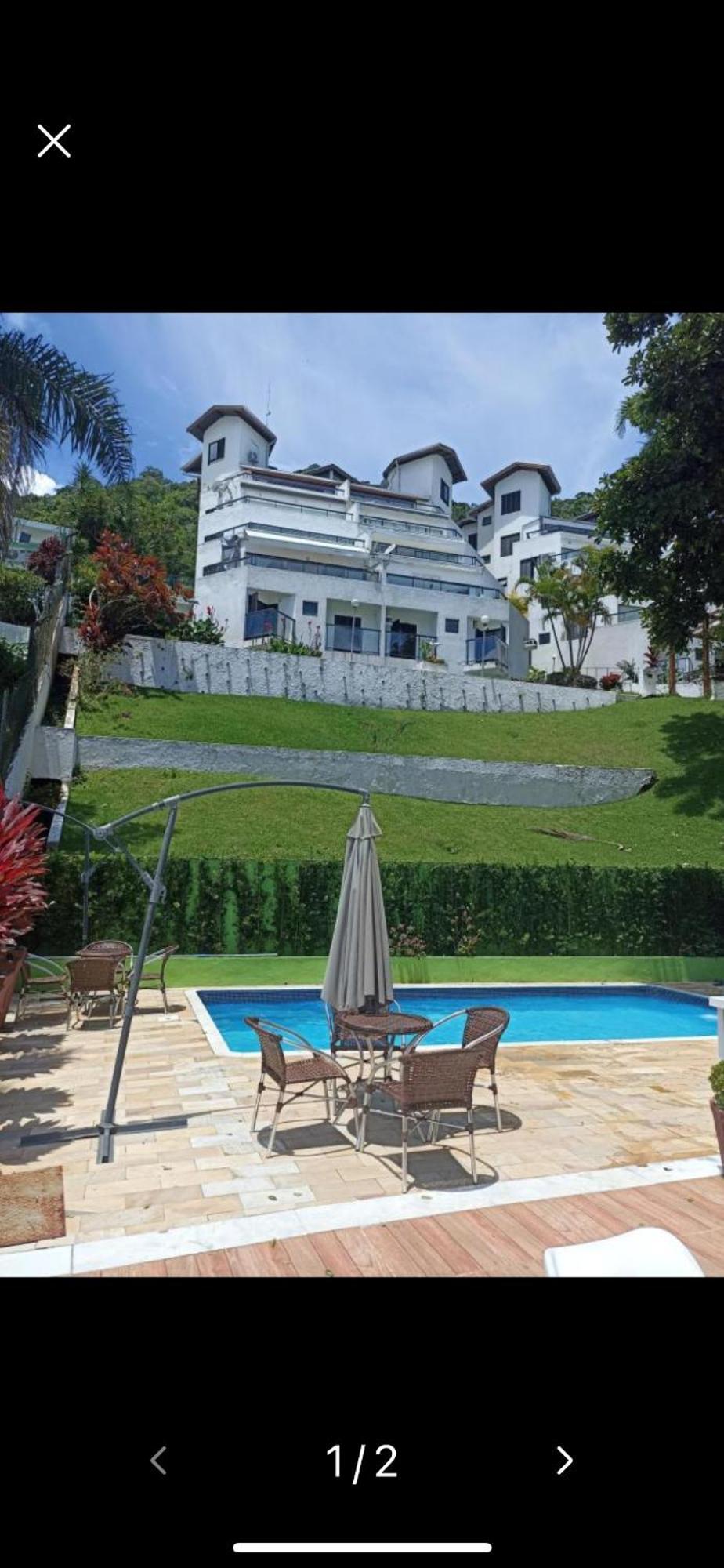 Linda Cobertura Duplex, Pe Na Areia,Vista Linda. Apartment Карагуататуба Екстериор снимка