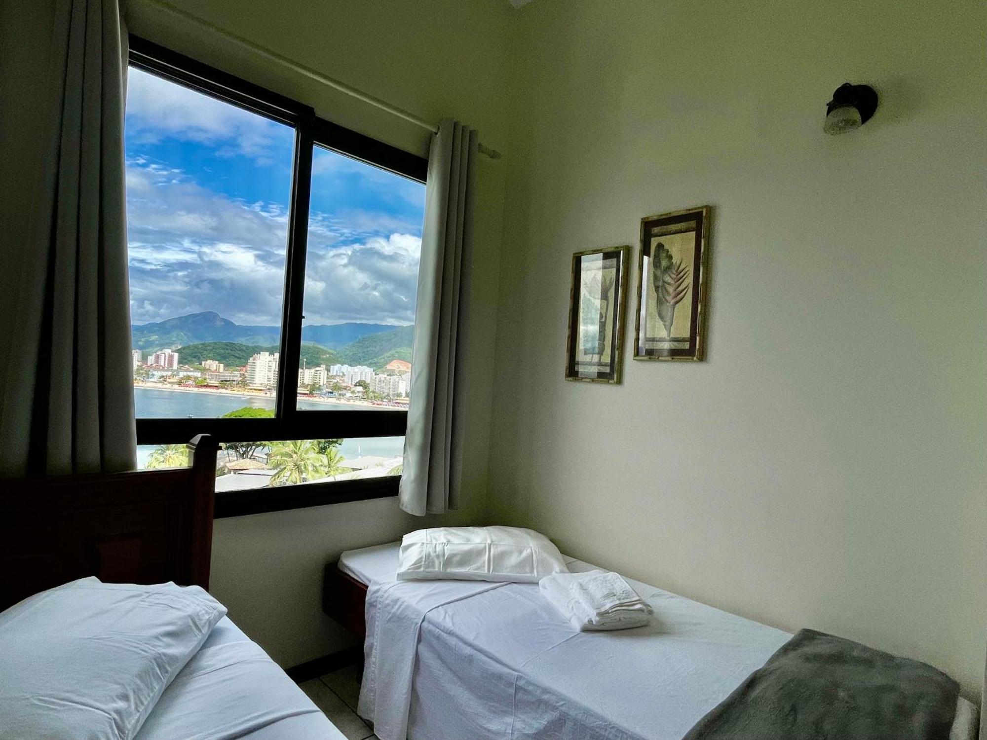 Linda Cobertura Duplex, Pe Na Areia,Vista Linda. Apartment Карагуататуба Екстериор снимка